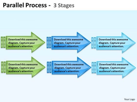 Business Framework Model Parallel Process Strategy Diagram Business Framework Model Parallel Process Strategy Diagram