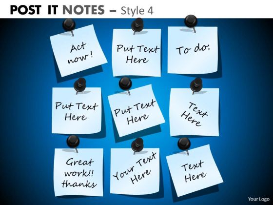 Business Framework Model Post It Notes Style 4 Marketing Diagram Business Framework Model Post It Notes Style 4 Marketing Diagram