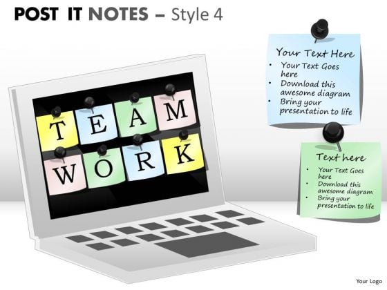 Business Framework Model Post It Notes Style Business Diagram Business Framework Model Post It Notes Style Business Diagram