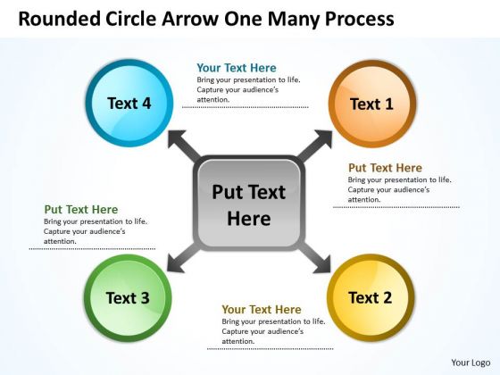 Business Framework Model Rounded Circle Arrow One Many Process Marketing Diagram Business Framework Model Rounded Circle Arrow One Many Process Marketing Diagram
