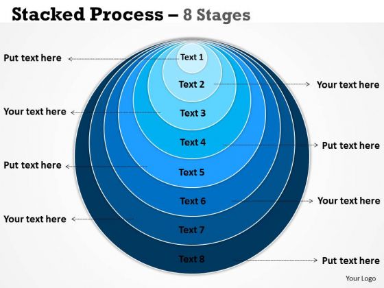 Business Framework Model Stacked Business Diagram