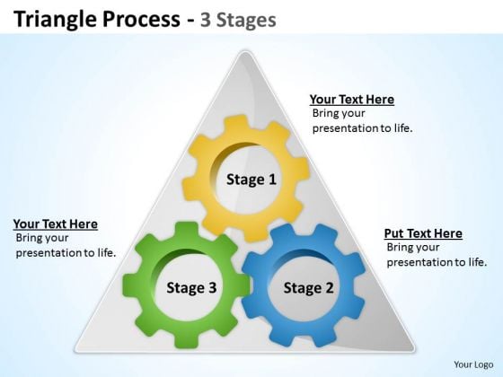 Business Framework Model Triangle Process 3 Stages Business Diagram Business Framework Model Triangle Process 3 Stages Business Diagram