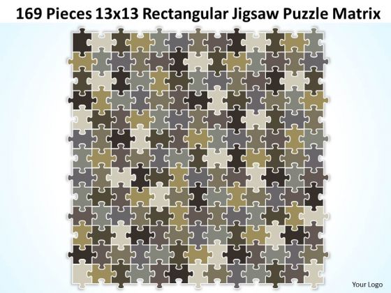 Consulting Diagram 169 Pieces 13x13 Rectangular Jigsaw Puzzle Matrix Strategy Diagram Consulting Diagram 169 Pieces 13x13 Rectangular Jigsaw Puzzle Matrix Strategy Diagram