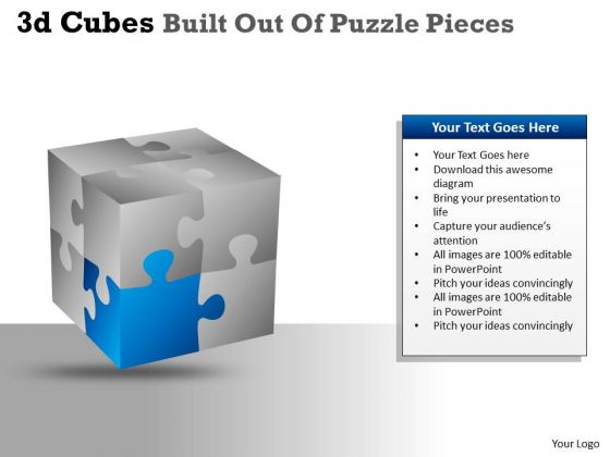 Consulting Diagram 3d Cubes Built Out Of Puzzle Pieces Business Cycle Diagram Consulting Diagram 3d Cubes Built Out Of Puzzle Pieces Business Cycle Diagram