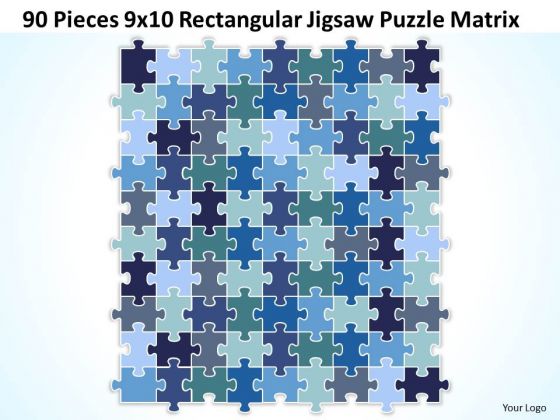 Consulting Diagram 90 Pieces 9x10 Rectangular Jigsaw Puzzle Matrix Strategy Diagram Consulting Diagram 90 Pieces 9x10 Rectangular Jigsaw Puzzle Matrix Strategy Diagram