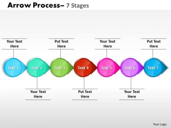 Consulting Diagram Circle Arrow 7 Stages Sales Diagram Consulting Diagram Circle Arrow 7 Stages Sales Diagram