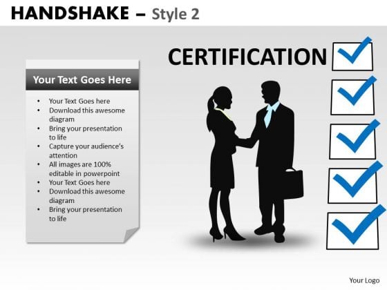 Consulting Diagram Handshake Style 2 Business Framework Model Consulting Diagram Handshake Style 2 Business Framework Model