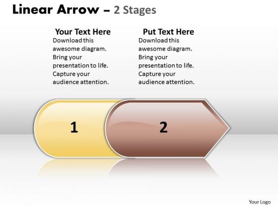 Consulting Diagram Linear Arrow 2 Stages Consulting Diagram Linear Arrow 2 Stages