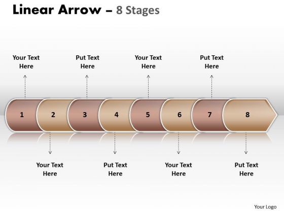 Consulting Diagram Linear Arrow 8 Stages Sales Diagram Consulting Diagram Linear Arrow 8 Stages Sales Diagram