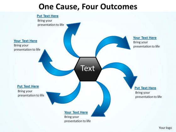 Consulting Diagram One Cause Four Outcomes Ppt Slides 16 Sales Diagram Consulting Diagram One Cause Four Outcomes Ppt Slides 16 Sales Diagram
