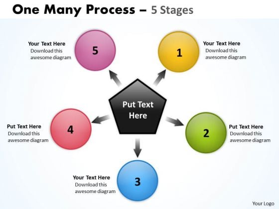 Consulting Diagram One Many Process 5 Stages Business Framework Model Consulting Diagram One Many Process 5 Stages Business Framework Model