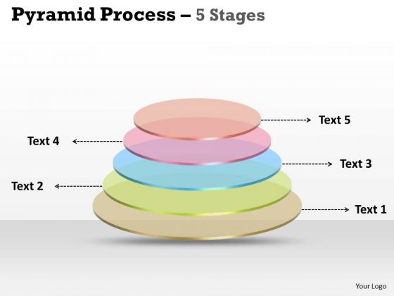 Consulting Diagram Pyramid Process 5 Stages For Business Marketing Diagram