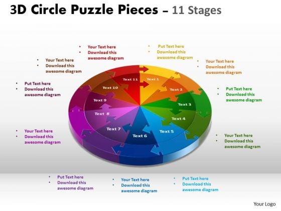 Marketing Diagram 3d Circle Templates Slide Layout 11 Stages Business Framework Model Marketing Diagram 3d Circle Templates Slide Layout 11 Stages Business Framework Model