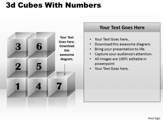 Marketing Diagram 3d Cubes With Numbers Consulting Diagram Marketing Diagram 3d Cubes With Numbers Consulting Diagram