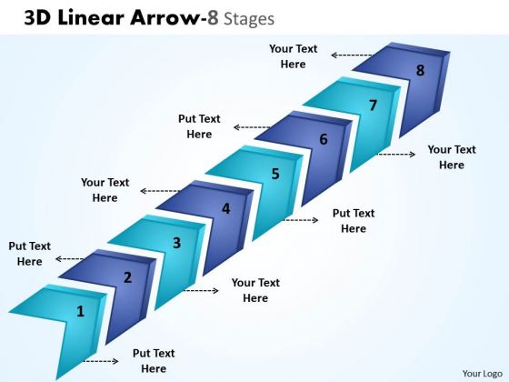 Marketing Diagram 3d Linear Arrow 8 Stages Sales Diagram Marketing Diagram 3d Linear Arrow 8 Stages Sales Diagram