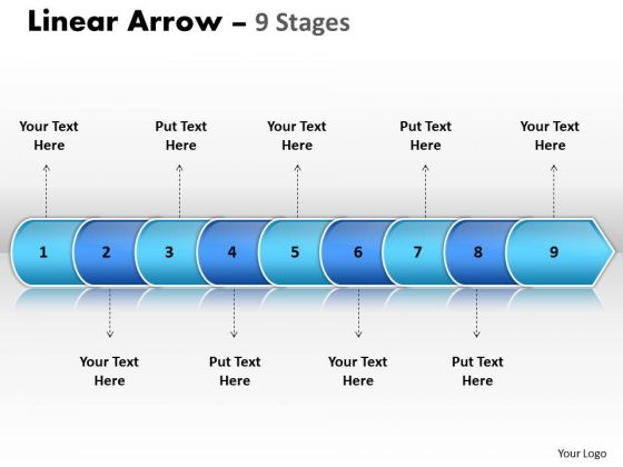 Marketing Diagram Linear Arrow 9 Stages Strategy Diagram Marketing Diagram Linear Arrow 9 Stages Strategy Diagram