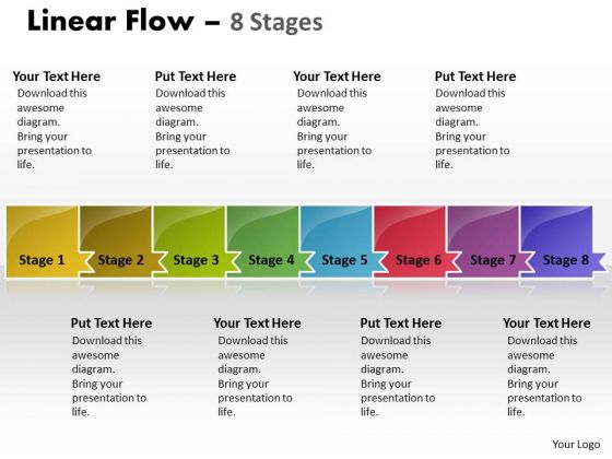 Marketing Diagram Linear Flow 8 Stages Sales Diagram Marketing Diagram Linear Flow 8 Stages Sales Diagram