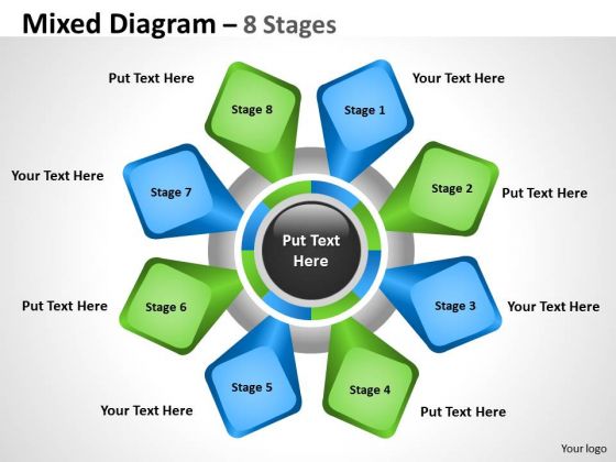 Marketing Diagram Mixed Diagram With 8 Stages For Business Consulting Diagram Marketing Diagram Mixed Diagram With 8 Stages For Business Consulting Diagram