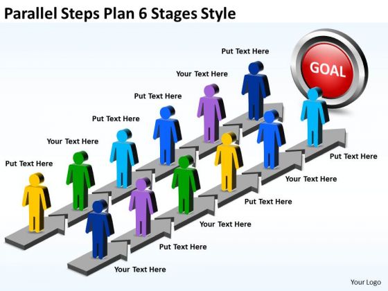 Marketing Diagram Parallel Steps Plan 6 Stages Style Business Diagram Marketing Diagram Parallel Steps Plan 6 Stages Style Business Diagram