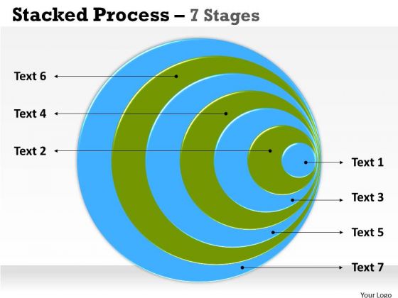 Marketing Diagram Stacked Process 7 Stages Strategic Management