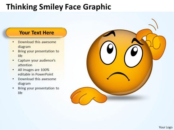 Marketing Diagram Thinking Smiley Face Graphic Business Diagram