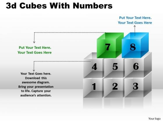 Mba Models And Frameworks 3d Cubes With Numbers Strategy Diagram Mba Models And Frameworks 3d Cubes With Numbers Strategy Diagram
