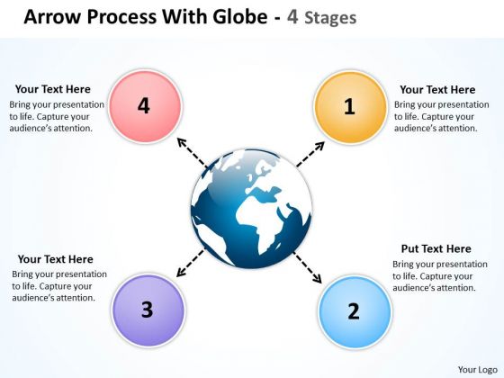 Mba Models And Frameworks Arrow Process With Globe 4 Stages Consulting Diagram Mba Models And Frameworks Arrow Process With Globe 4 Stages Consulting Diagram