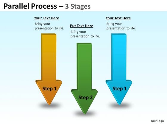 Mba Models And Frameworks Parallel Process 3 Stages Sales Diagram Mba Models And Frameworks Parallel Process 3 Stages Sales Diagram