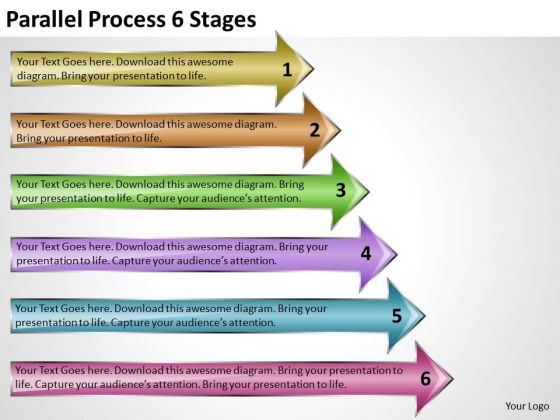 Mba Models And Frameworks Parallel Process 6 Stages Strategic Management