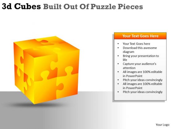Sales Diagram 3d Cubes Built Out Of Puzzle Pieces Strategy Diagram Sales Diagram 3d Cubes Built Out Of Puzzle Pieces Strategy Diagram