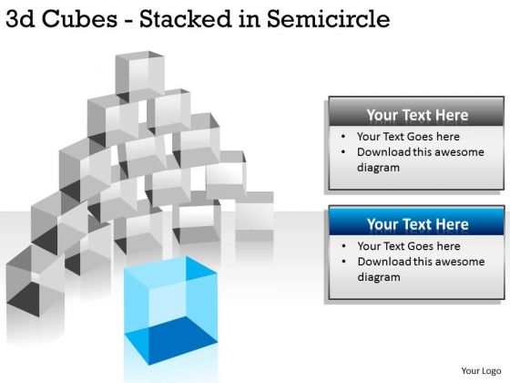 Sales Diagram 3d Cubes Stacked In Semicircle Marketing Diagram Sales Diagram 3d Cubes Stacked In Semicircle Marketing Diagram