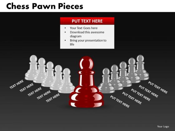 Sales Diagram Chess Pawn Pieces Consulting Diagram