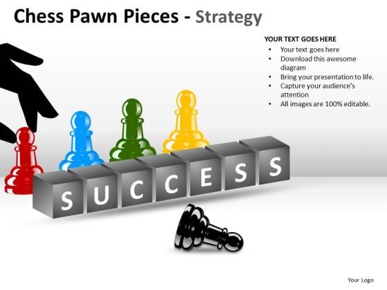 Sales Diagram Chess Pawn Pieces Strategy Business Diagram Sales Diagram Chess Pawn Pieces Strategy Business Diagram