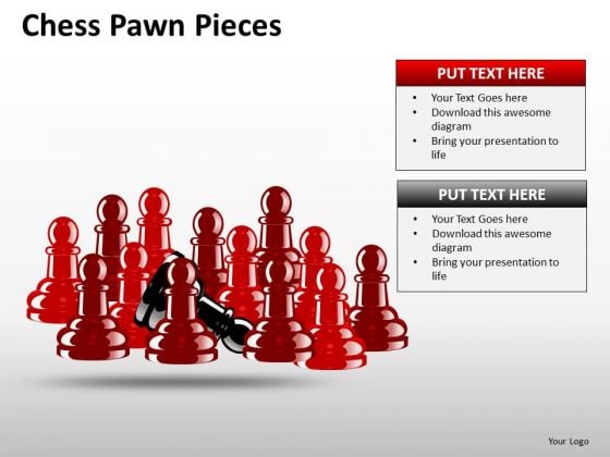 Sales Diagram Chess Pawn Pieces Strategy Diagram