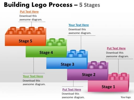 Sales Diagram Lego Blocks Process Stages 5 Business Diagram Sales Diagram Lego Blocks Process Stages 5 Business Diagram