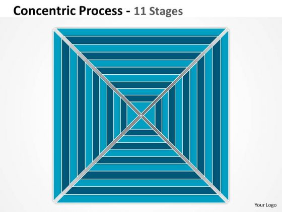 Strategic Management 11 Staged Square Concentric Sales Diagram Strategic Management 11 Staged Square Concentric Sales Diagram