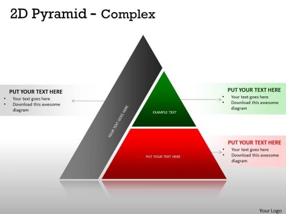 Strategic Management 2d Pyramid Complex Design With 2 Stages Business Diagram Strategic Management 2d Pyramid Complex Design With 2 Stages Business Diagram