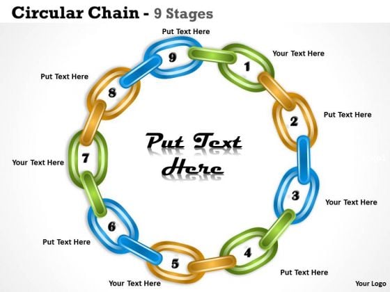 Strategic Management Circular Chain 9 Stages Business Diagram Strategic Management Circular Chain 9 Stages Business Diagram