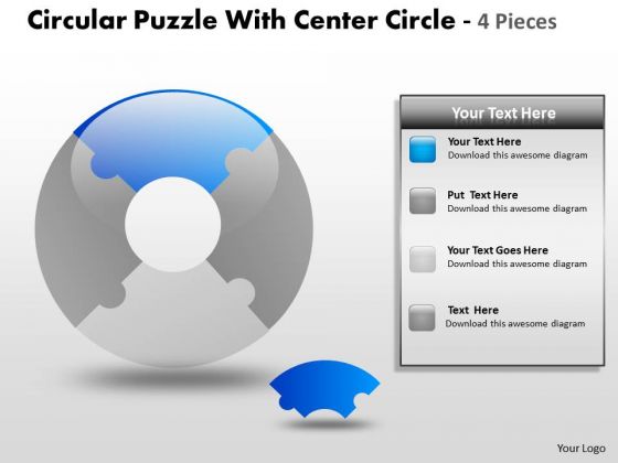 Strategic Management Circular Puzzle Diagram Sales Diagram Strategic Management Circular Puzzle Diagram Sales Diagram