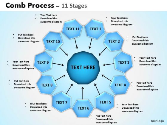 Strategic Management Comb Process 11 Stages Consulting Diagram Strategic Management Comb Process 11 Stages Consulting Diagram