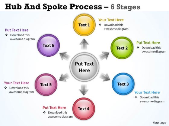 Strategic Management Hub And Spoke Process 6 Stages Business Diagram Strategic Management Hub And Spoke Process 6 Stages Business Diagram