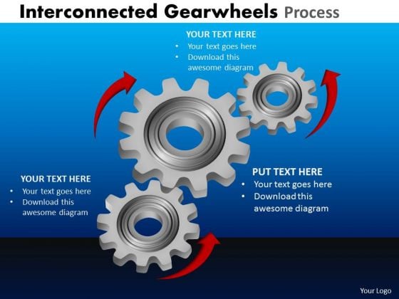 Strategic Management Interconnected Gearwheels Process Consulting Diagram Strategic Management Interconnected Gearwheels Process Consulting Diagram