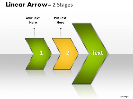 Strategic Management Linear Arrow 2 Stages Strategic Management Linear Arrow 2 Stages