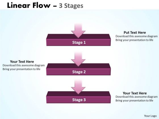 Strategic Management Linear Flow Diagram 3 Stages Sales Diagram Strategic Management Linear Flow Diagram 3 Stages Sales Diagram