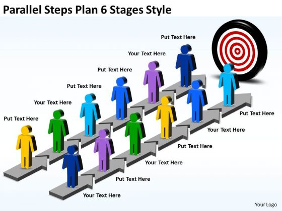 Strategic Management Parallel Steps Plan 6 Stages Style Business Diagram Strategic Management Parallel Steps Plan 6 Stages Style Business Diagram