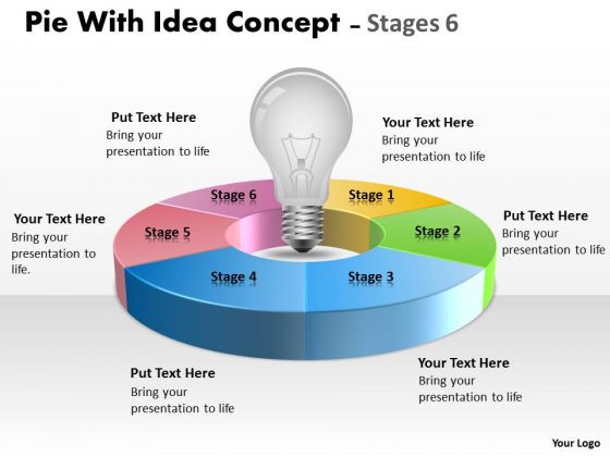 Strategic Management Pie With Idea Circular Concept Stages Sales Diagram Strategic Management Pie With Idea Circular Concept Stages Sales Diagram