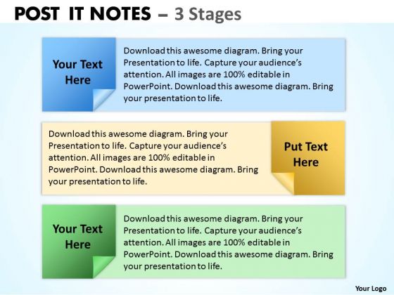 Strategic Management Post It Notes 3 Stages Business Cycle Diagram Strategic Management Post It Notes 3 Stages Business Cycle Diagram