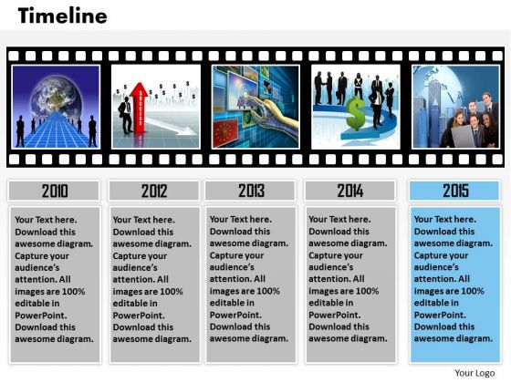 Strategic Management Roadmap Timeline Diagram For Business Concept Marketing Diagram