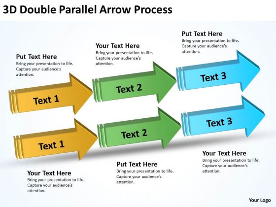 Strategy Diagram 3d Double Parallel Arrow Process Marketing Diagram Strategy Diagram 3d Double Parallel Arrow Process Marketing Diagram