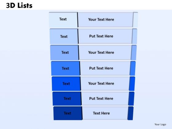 Strategy Diagram 3d List Diagram With 7 Stages Consulting Diagram Strategy Diagram 3d List Diagram With 7 Stages Consulting Diagram